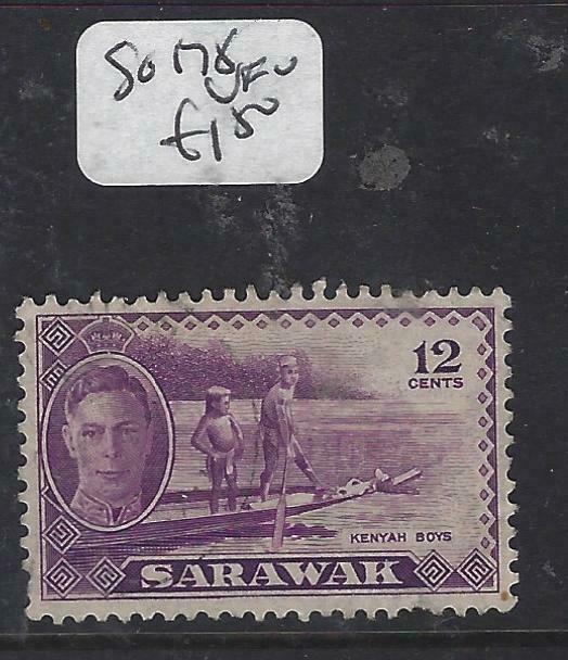 SARAWAK  (P2704B)  KGVI  12C  SG 178   VFU