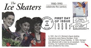 #3190e Figure Skating Dynamite FDC