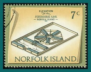 Norfolk Island 1974 Buildings II, 7c used  #161,SG138