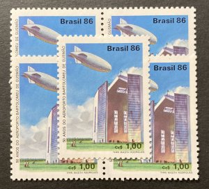 Brazil 1986 #2094, Wholesale lot of 5, MNH, CV $1.50