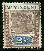 St Vincent # 64, Mint Never Hinge 