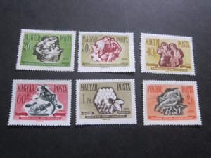 Hungary 1958 Sc 1183-88 set MNH