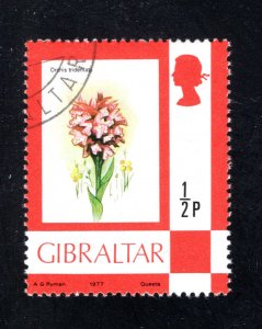 Gibraltar #340  VF, Used, Toothed Orchid ..... 2440232