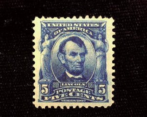 HS&C: Scott #304 Mint Vf/Xf H US Stamp