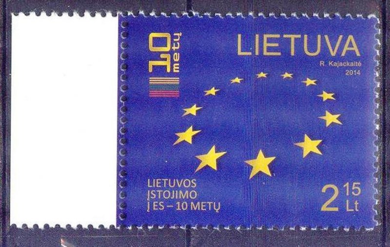 Lithuania 2014 European Union Mi.1158 MNH