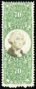 US Stamps # R143 Revenue Used Fresh And Clean Scott Value $90.00