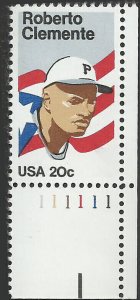 # 2097 MINT NEVER HINGED ( MNH ) ROBERTO CLEMENTE