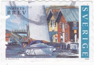 Sweden -2002  Bohuslan -Yacht & Houses used - 5Kr  SG 2228