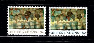 United Nations 247 48 MNH 1974 set