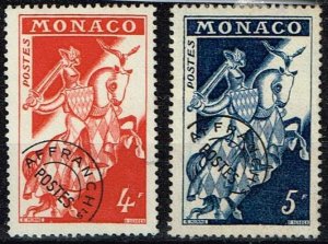 Monaco 1954, Sc.#321-2 and  and more MNH/MH/used stamps