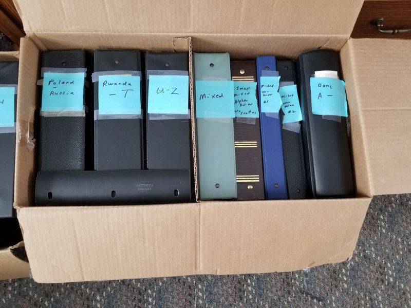 65- 70,000 used World Wide stamps