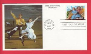 #2722 Oklahoma Musical - MYSTIC ALLOVER CACHET