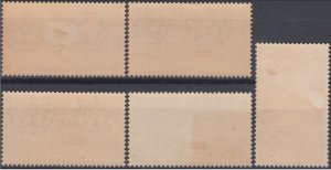 Italy Egeo Simi - Sassone n.12-16 - MH*  Ferrucci