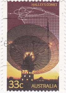 Australia - 1986 Appearance of Halley's Comet used 33c