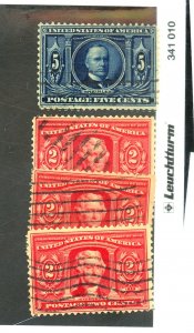 324 (3) 326 USED FVF Cat $30