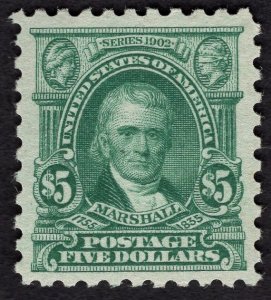 US #480 Extra Fine, Original Gum, Never Hinged.