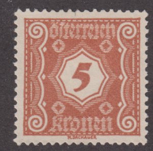 Austria J106 Postage Due 1922