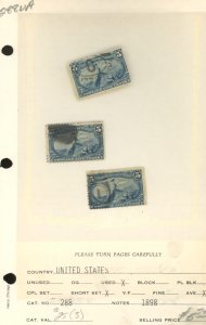 U.S. #SET/MIXED CONDITION 