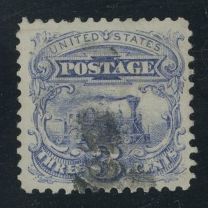 USA 114 - 3 cent Locomotive - VF/XF Used