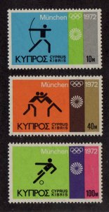 Cyprus 383-385 MNH BIN $1.00