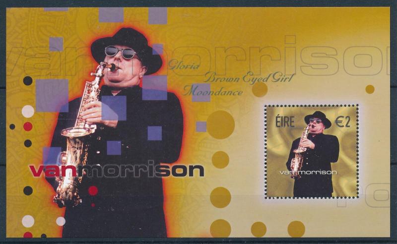 [95093] Ireland 2002 Music Van Morrison Saxophone Sheet MNH