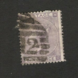 GB - UNITED KINGDOM - USED STAMP - QV - 6 d    (88)