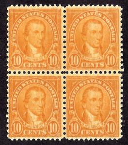 642 Mint,OG,NH... Block of 4... SCV $22.00