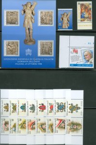 Vatican City 1998 Compete MNH Year Set