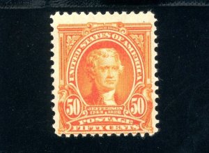 USAstamps Unused VF US Series of 1902 Jefferson Scott 310 OG MLH