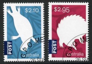 Australia SG4642-3 Australian Animals Monotremes set of 2 Fine Used