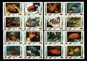 [47903] Umm al Qiwain 1972 Marine life Tropical fish MNH