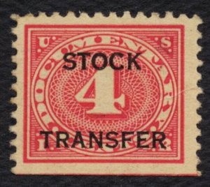 #RD3 4c Stock Transfer, Used [5] **ANY 5=FREE SHIPPING**