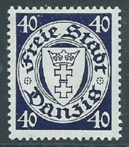 Danzig, Sc #231, 40pf MH