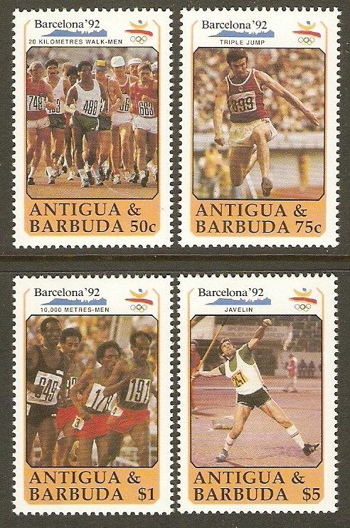 Antigua #1329-32 NH 92 Summer Olympics