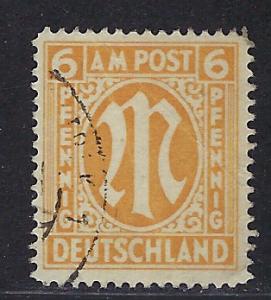 Germany AM Post Scott # 3N5b, used