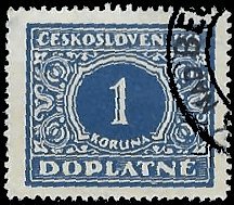 CZECHOSLOVAKIA   #J65 USED (2)