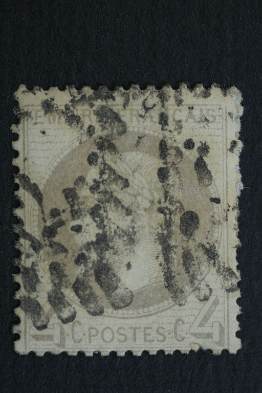 France #31 1863 4 Centime Gray