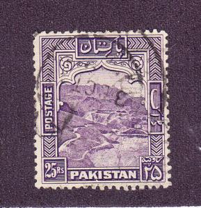 Pakistan #43b Used - Perf. 12