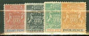 GT: Rhodesia 1-3 unused no gum; 8 mint; 6,9 used; 17 used revenue cancel CV $141