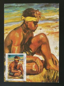 paintings Mascart maximum card New Caledonia 94343