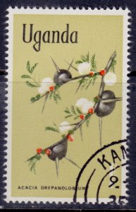 Uganda 1969, Acacia drepanolobium, 1sh, sc#124, used**