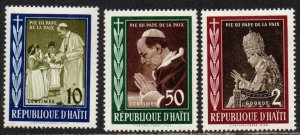 Haiti Sc #444-446 Mint Hinged