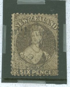 New Zealand #19bv Used Single