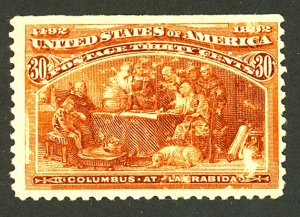 U.S. #239 MINT OG LH