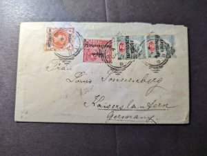1895 Cape of Good Hope British Bechuanaland Overprint Cover to Germany