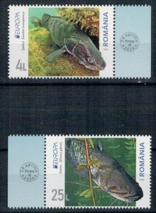 Romania 2024 MNH Stamps Europa CEPT Fish Marine Life