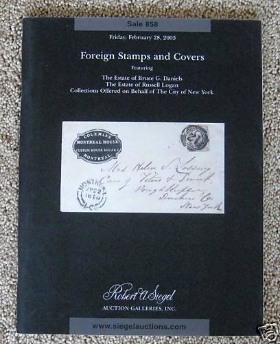 Choice Foreign Stamps & Covers, Daniels & Logan Estates