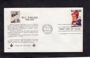 1803 W.C. Fields, FDC Masonic cachet