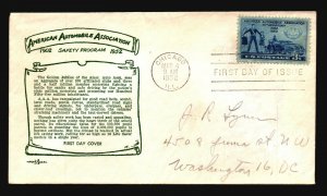 US SC# 1007 FDC / Pent Arts Cachet (II) - L4030