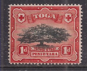 Togo Tonga 1897 QV 1d Vavau Harbour MM SG 39 ( B109 )